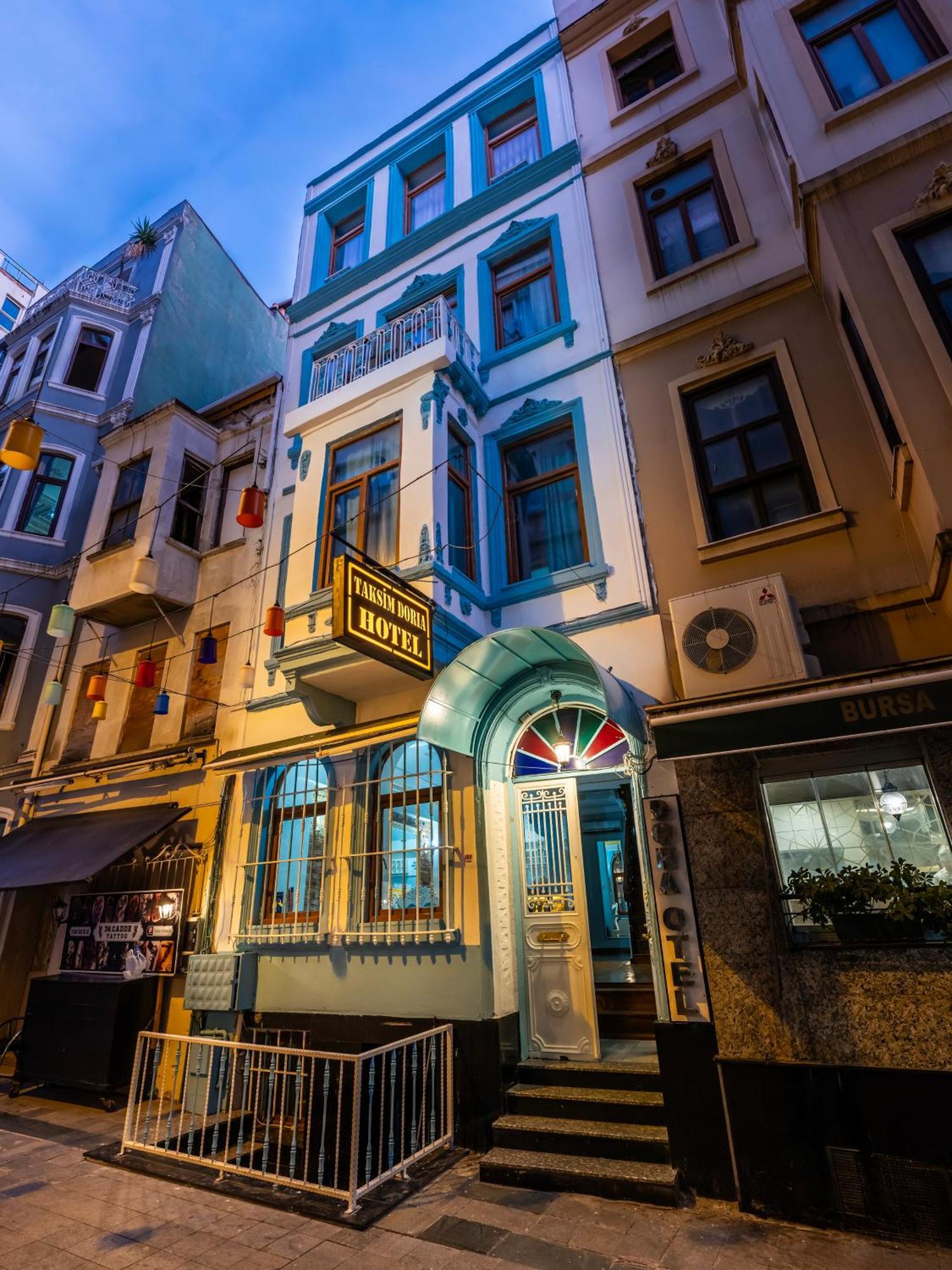 Taksim Doria Hotel Стамбул Экстерьер фото